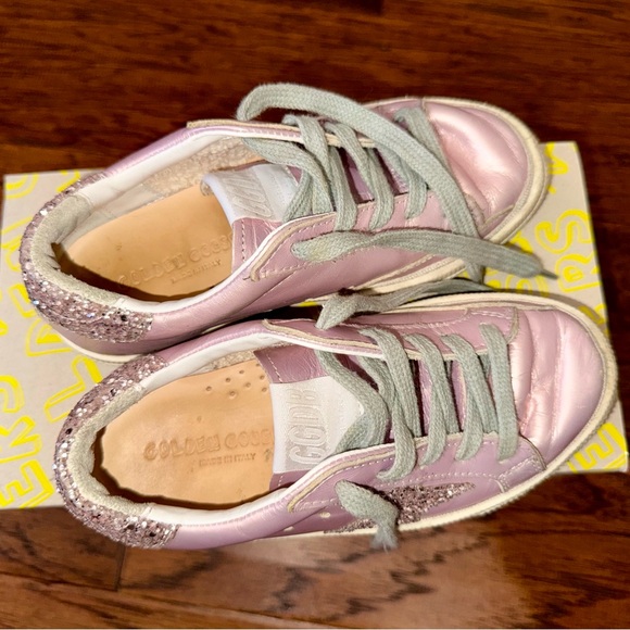 Golden Goose Kids Superstar glitter-detail sneakers - Picture 10 of 13